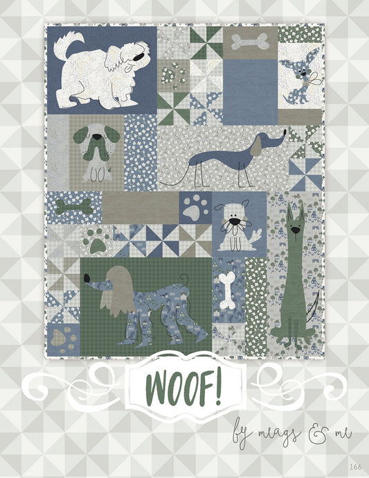 Woof Quilt Pattern by Meags & Me - Special Order