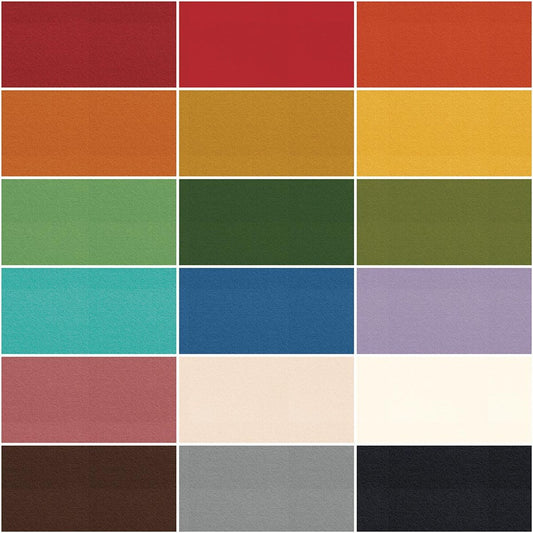 Wool by The Riley Blake Designers : 18 Piece Fat Quarter Bundle