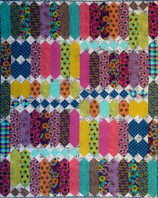 Winding Road by Natalie Barnes : World's Fair Quilt Kit