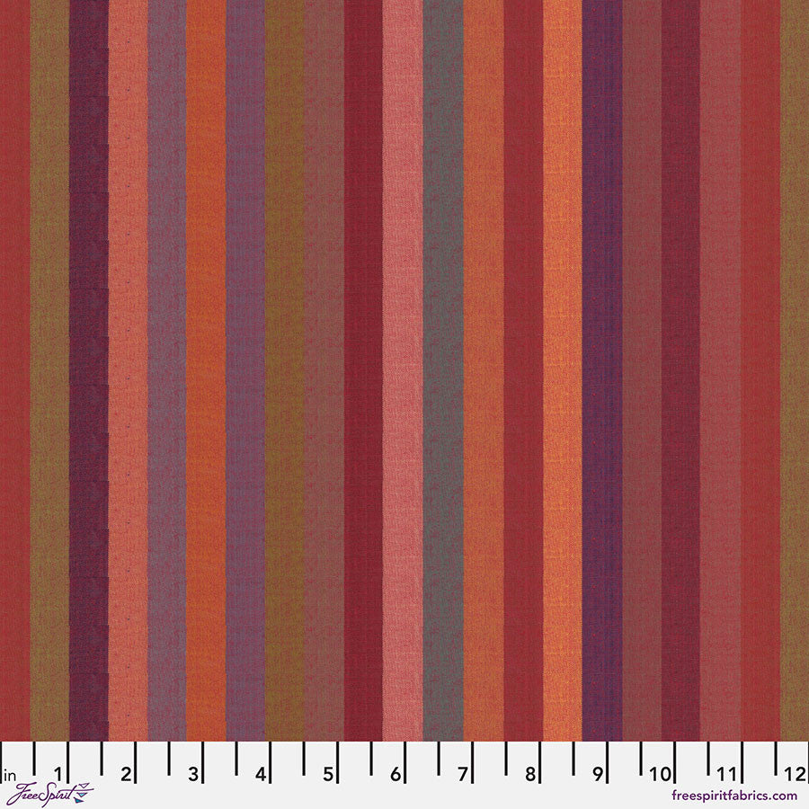 Woven Stripes by Kaffe Fassett : Broad Stripe Red WSGP003.RED