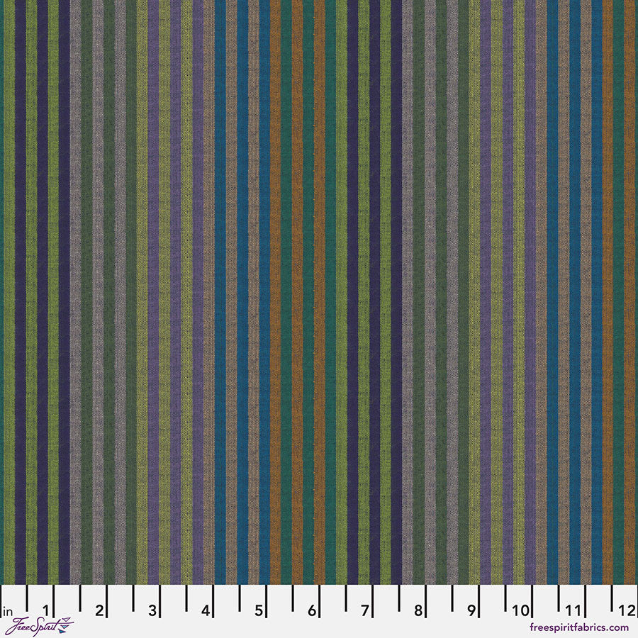 Woven Stripes by Kaffe Fassett : Caterpillar Stripe Dark WSGP001.DARK