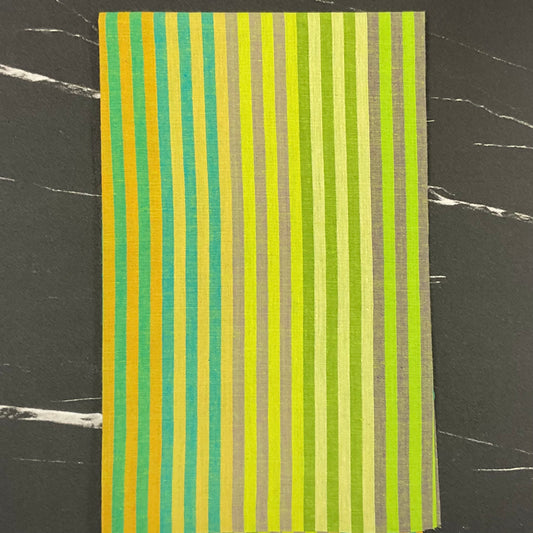Woven Stripes by Kaffe Fassett : Caterpillar Stripe Sprout WSGP001.SPROUT