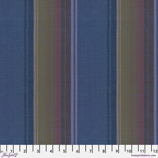 Woven Stripes by Kaffe Fassett : Exotic Stripe WSGP004.DENIM