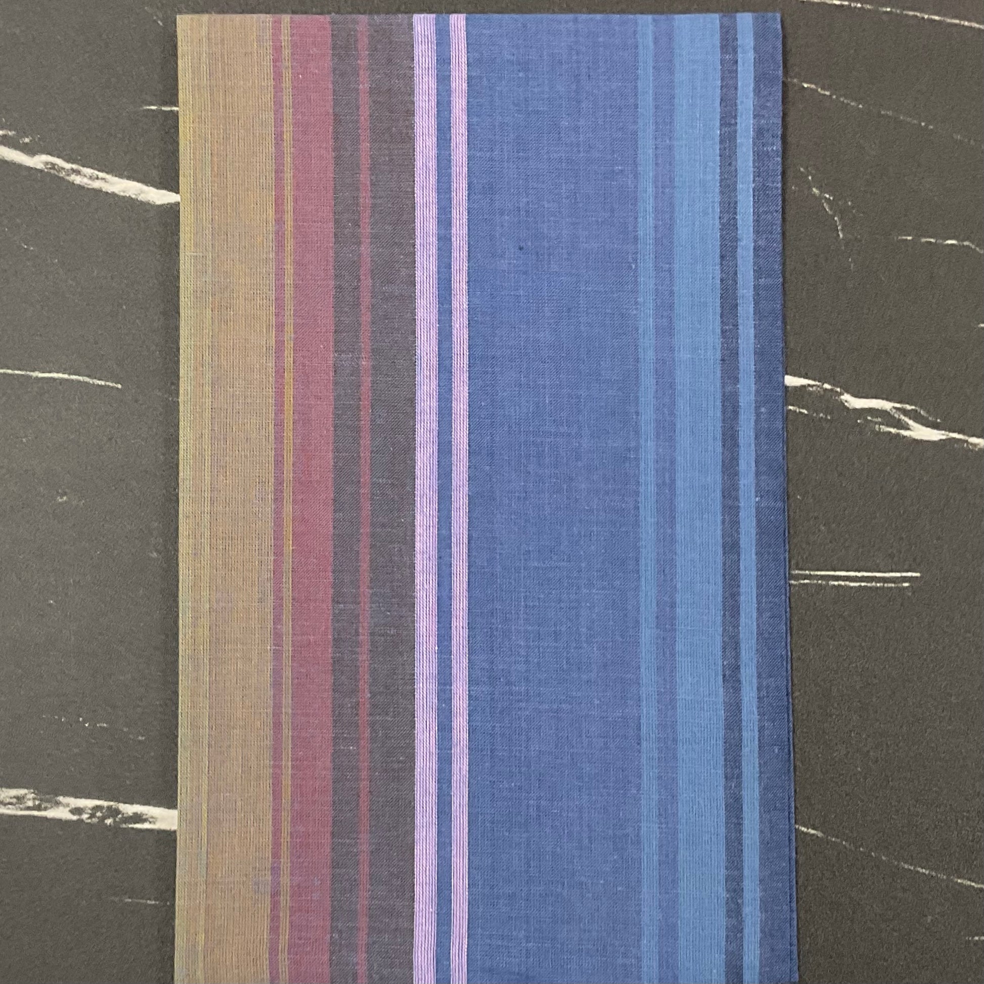 Woven Stripes by Kaffe Fassett : Exotic Stripe WSGP004.DENIM