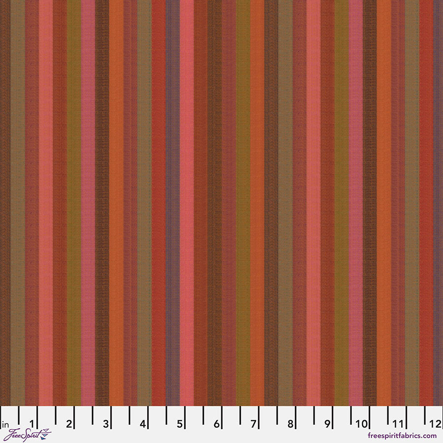 Woven Stripes by Kaffe Fassett : Narrow Stripe Tomato WSGP002.TOMATO