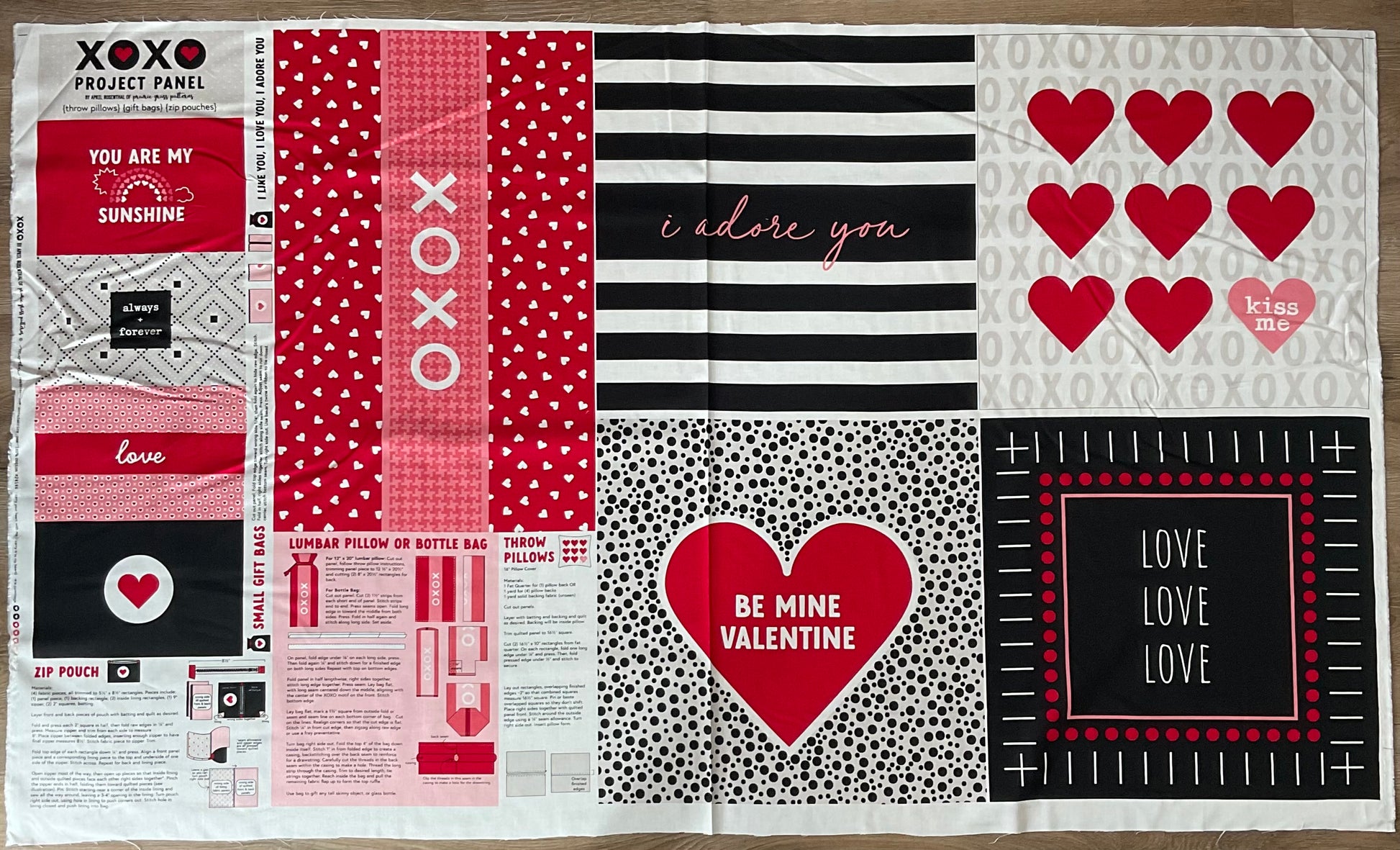 XOXO by April Rosenthal : XOXO Panel Multi 24146 11