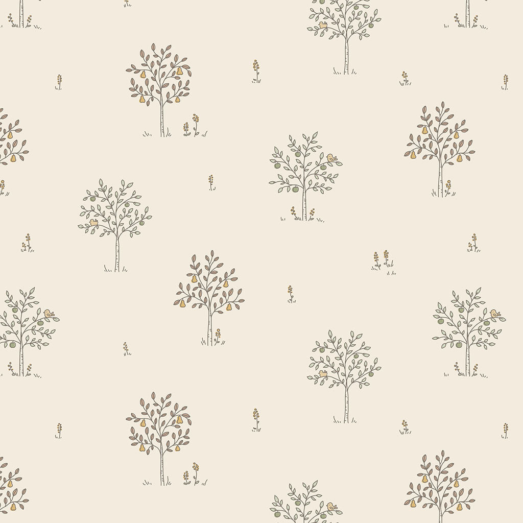 A Fruitful Life by Julia Khimich : Orchard Y4810-11 Light Khaki