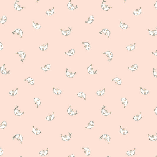 A Fruitful Life by Julia Khimich : Birds Y4813-42 Pink