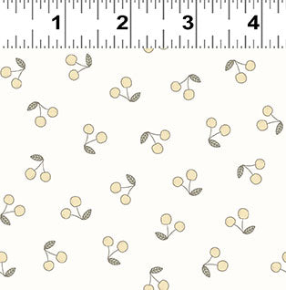 A Fruitful Life by Julia Khimich : Cherries Y4814-1 White