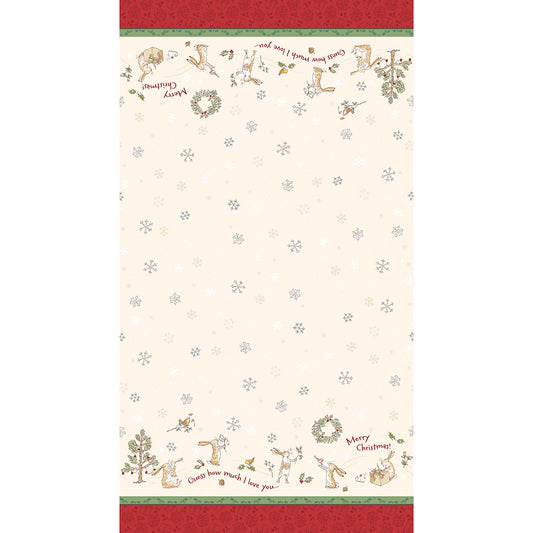 Guess How Much I Love You 2026 by Anita Jeram : Double Border Y4818-57 Cream