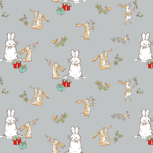 Guess How Much I Love You 2026 by Anita Jeram : Bunny Scenes Y4819-5 Light Gray
