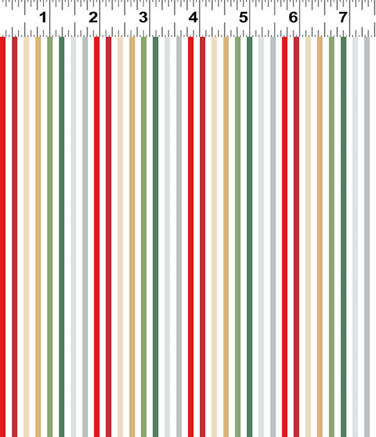 Guess How Much I Love You 2026 by Anita Jeram : Stripe Y4821-4 Light Red