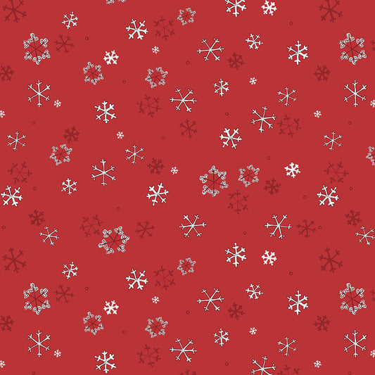 Guess How Much I Love You 2026 by Anita Jeram : Snowflakes Y4822-4 Light Red