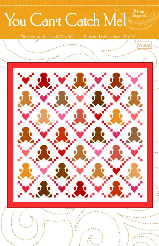 You Can't Catch Me Quilt Pattern by Wendy Sheppard