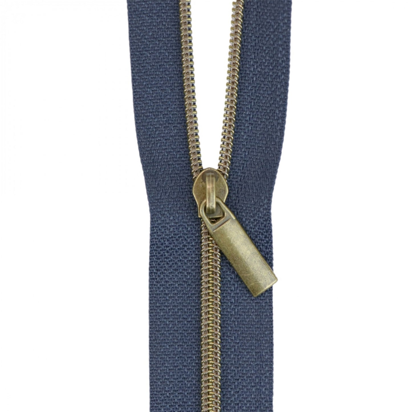 Nylon Coil Zippers: 3 Yards with 9 Pulls Navy #3 - Special Order - Multiple Colors