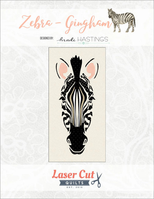 Zebra - Gingham # LCQF899079 - Kit - Special Order