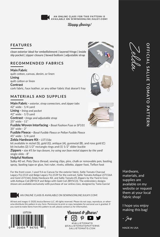 Zelda Pattern # LST156 - Special Order