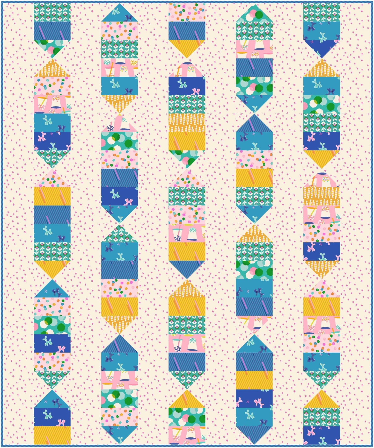 Eye Candy by Ruby Star Collaborative - Candy Stripes Quilt Kit (Estimated Arrival Nov. 2024)