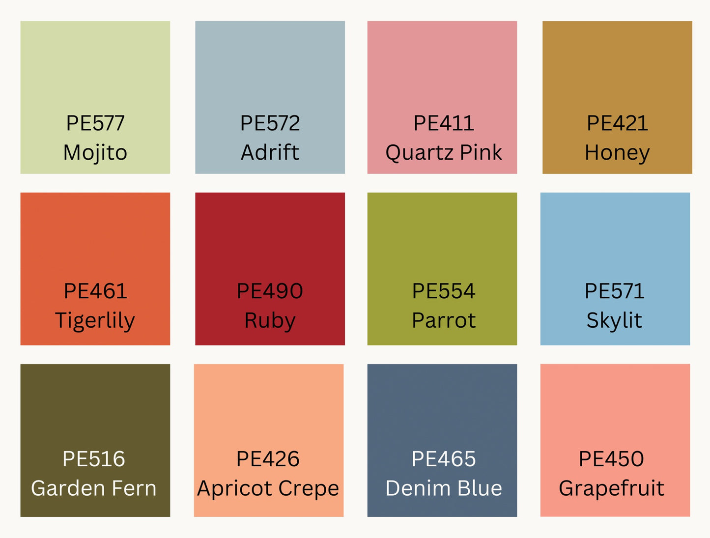 Summer Homestead by Sewcial Bee Collective : Coordinating Pure Solids Fabric Bundles