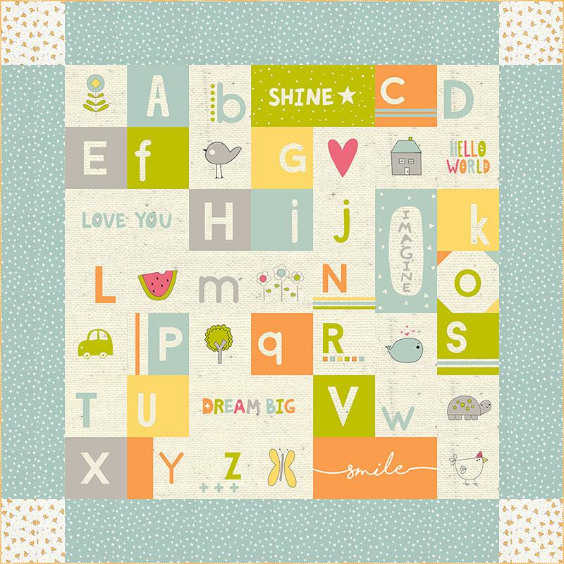 Alphabet Soup Quilt Pattern by Sweetwater