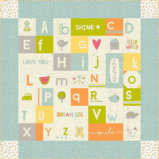 Alphabet Soup Quilt Pattern by Sweetwater