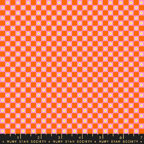 animal animal by Ruby Star Collaborative : Flower Check Goldfish RS5169 14