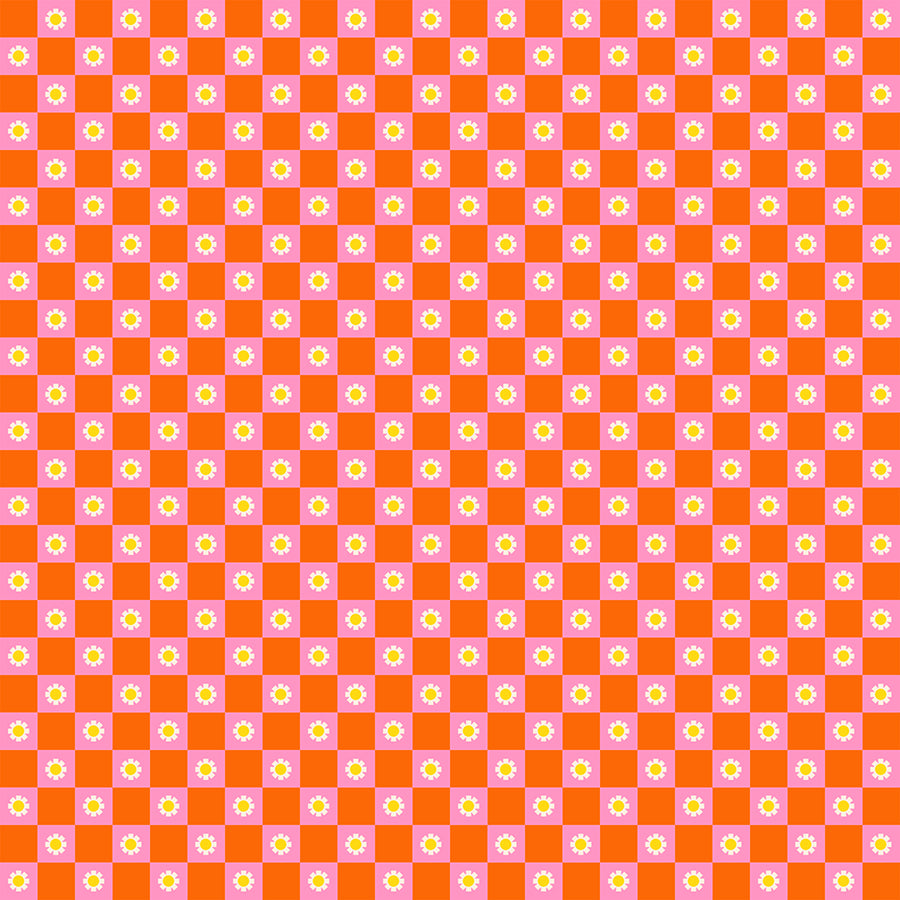 animal animal by Ruby Star Collaborative : Flower Check Goldfish RS5169 14