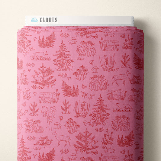 Autumn Walk by Emily Taylor: Forest Toile 227622