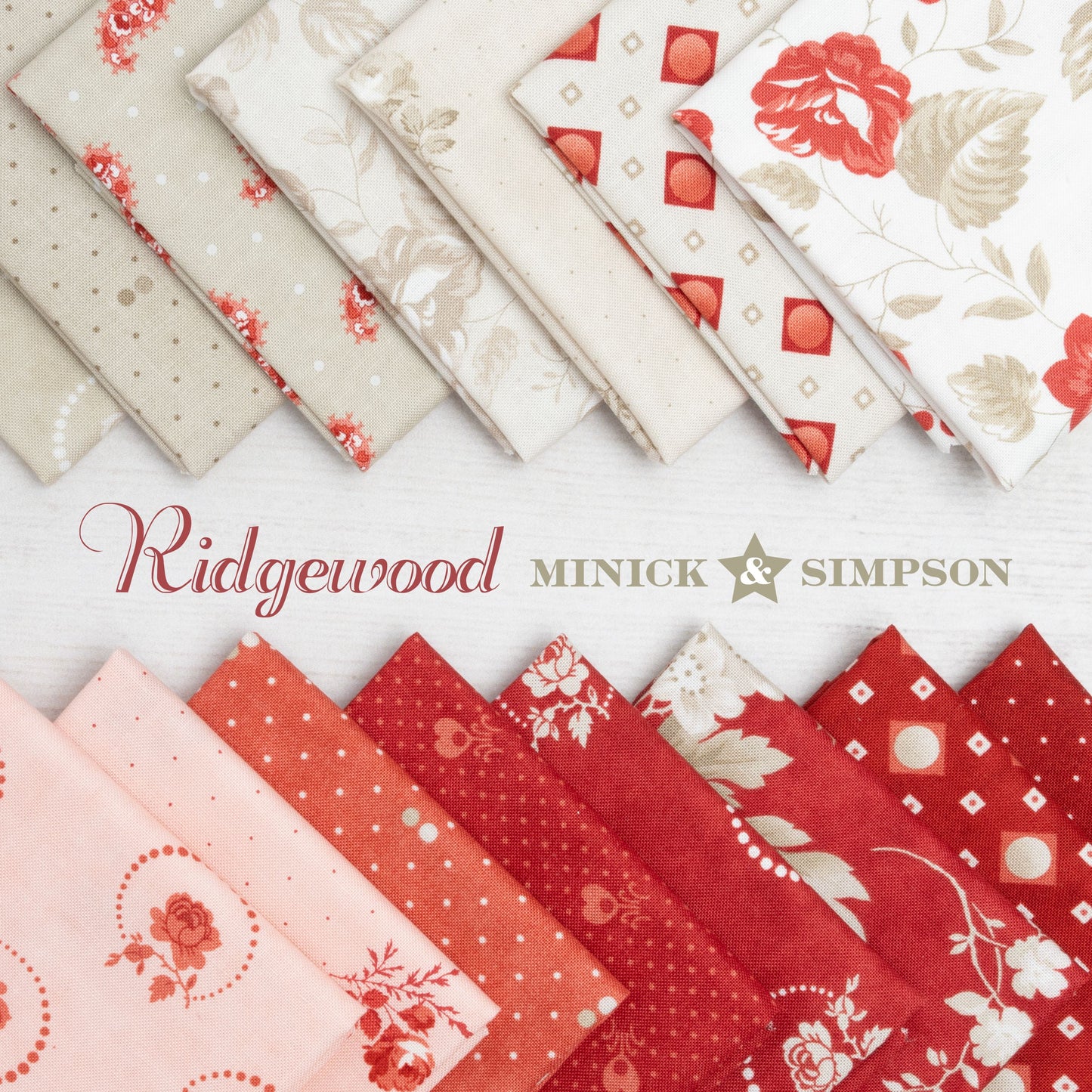 Ridgewood by Minick & Simpson: Mini Charm Pack