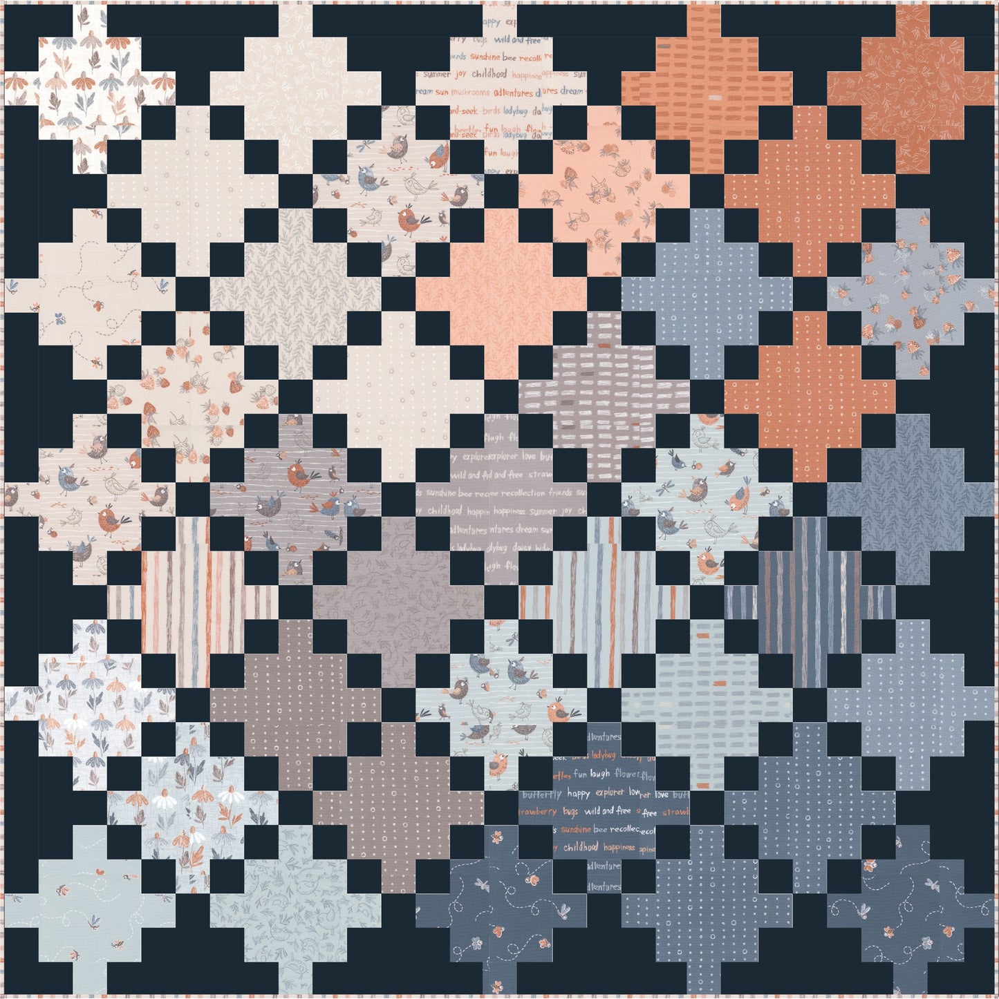 Chirp by Elana Amo - Celtic Crossing 2.0 Quilt Kit (Estimated Arrival Nov. 2024)