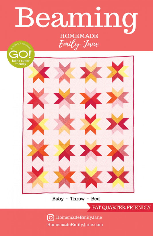 Beaming Quilt Pattern # HMEJ112 - Special Order