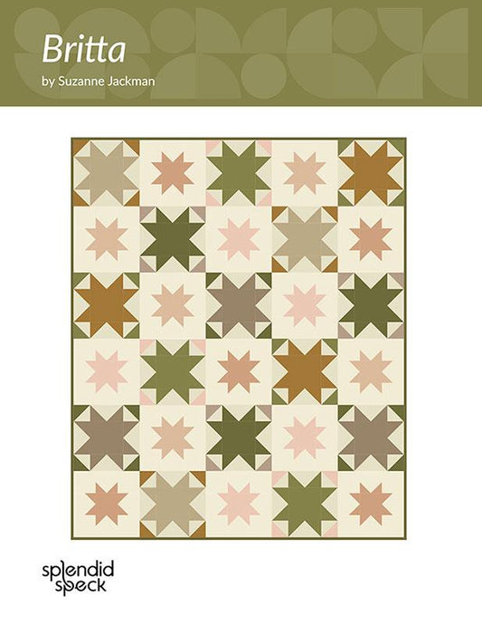 Britta Quilt Pattern by The Splendid Speck