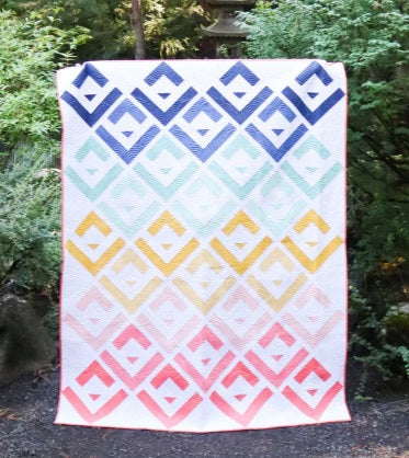 Cabin Valley Quilt - Fabric Bundle - Multiple Sizes & Color Options