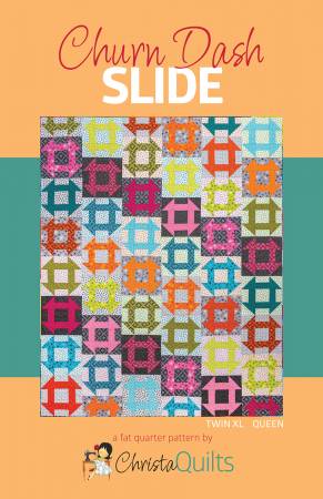 Churn Dash Slide Quilt Pattern # CQI134 - Special Order