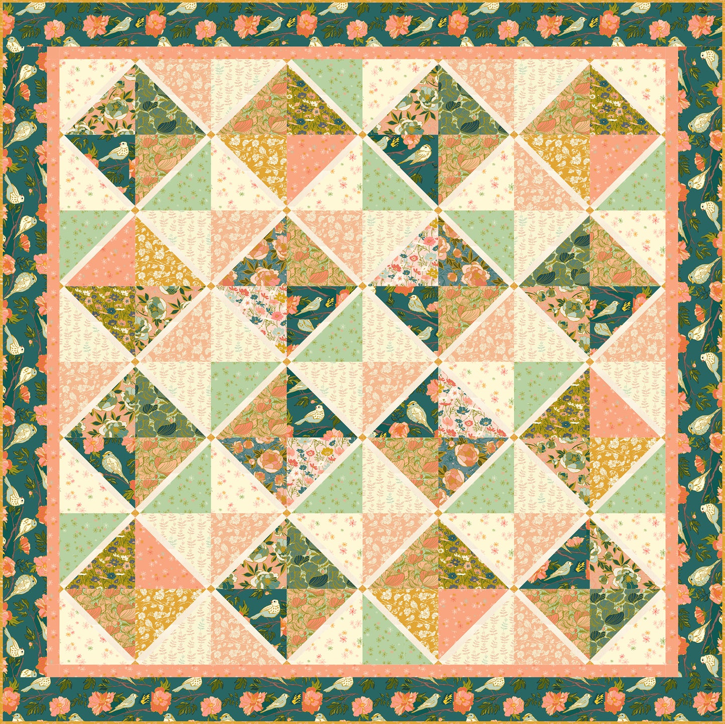 Lush Life by Jennifer Moore : Country Life Quilt Kit