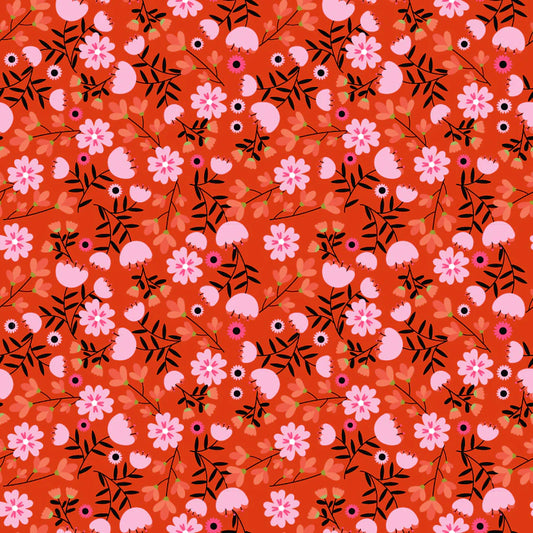 Not Scary by Poppie Cotton : Pumpkin Pie Orange