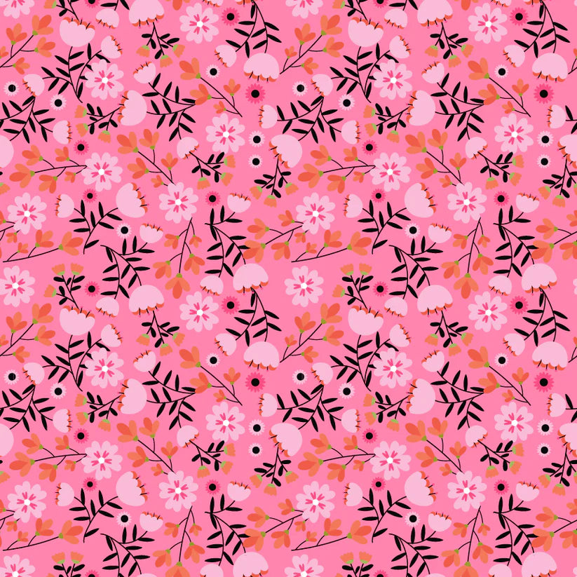 Not Scary by Poppie Cotton : Pumpkin Pie Pink