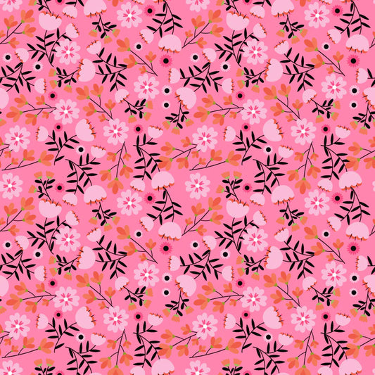 Not Scary by Poppie Cotton : Pumpkin Pie Pink