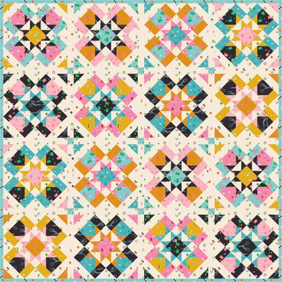 Extracelestial Quilt Pattern by Quilt Cakes