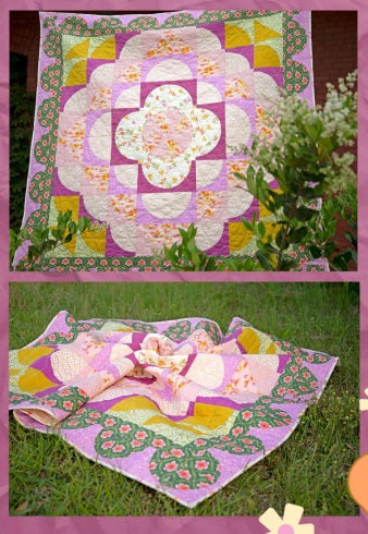 Fiorella Quilt Kit : Flower Bloom by AGF Studio