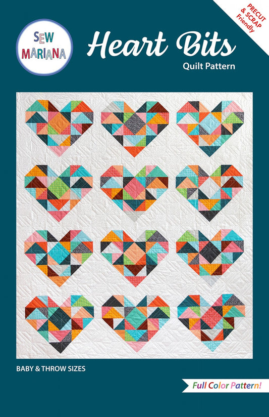 Heart Bits Quilt Pattern # SMA-107 - Special Order