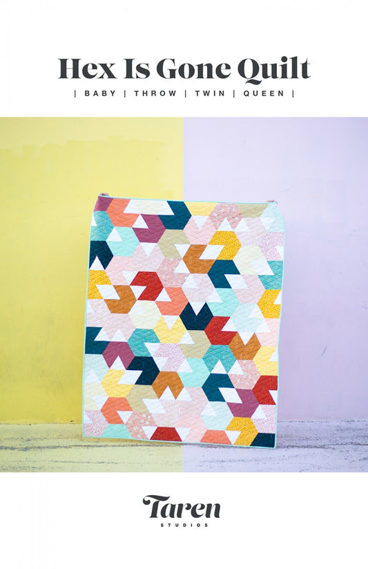 Hex Is Gone Quilt Pattern # PQP-HEXISGONE - Special Order