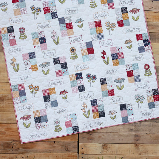 Vintage by Sweetwater : Bloom Quilt Kit