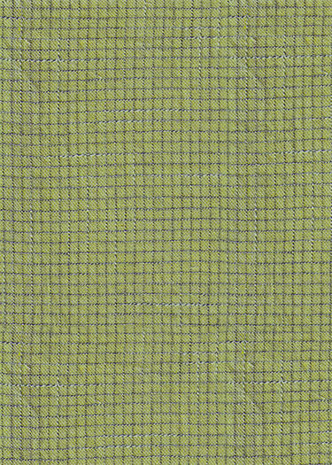 intervals Wovens by Ghazal Razavi : Small Check Lime W91101-70 (Estimated Arrival February 2026)