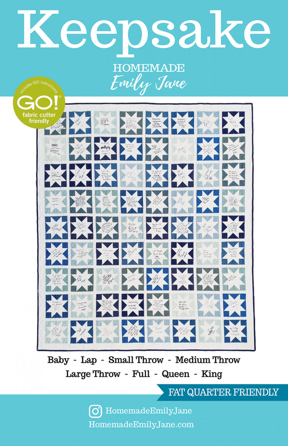 Keepsake Quilt Pattern # HMEJ116 - Special Order