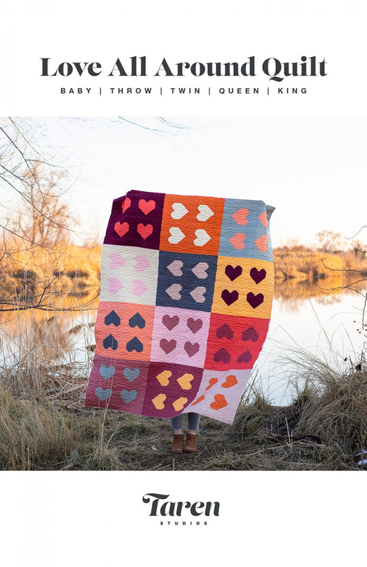 Love All Around Quilt Pattern # PQP-LOVEALLAROUND - Special Order