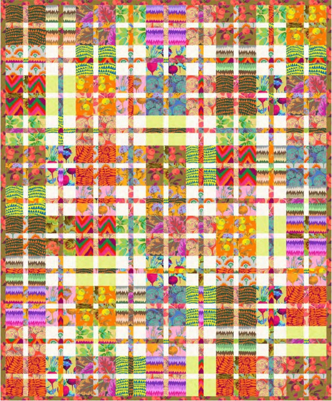 Kaffe Fassett Collective February 2027 : Mini Plaidish Quilt Kit