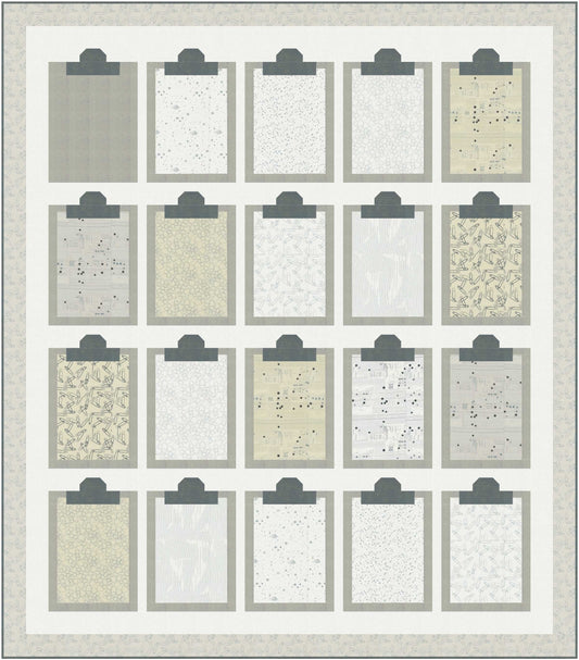 Still More Paper by Zen Chic - At A Glance Quilt Kit (Estimated Arrival Nov. 2024)