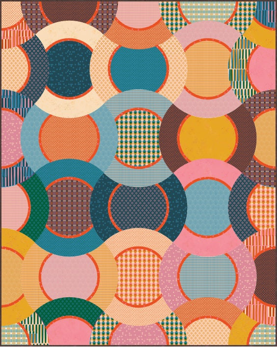 Geometry by Ruby Star Society - Ripple Effect Quilt Kit (Estimated Arrival August 2025)