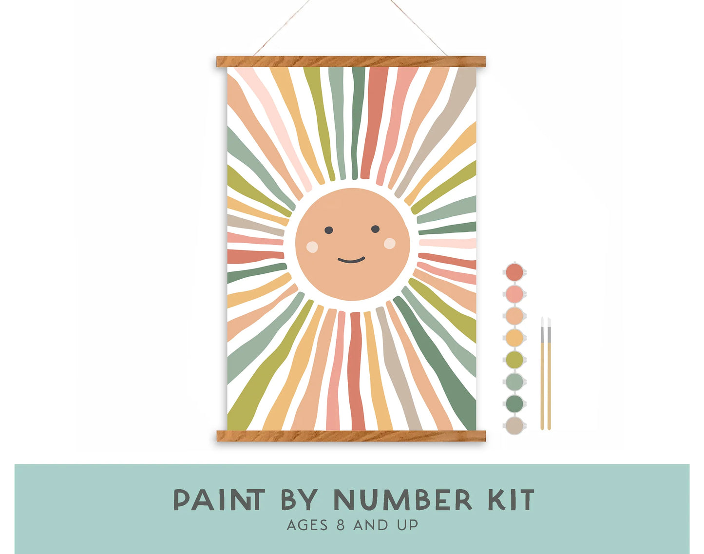 Smiley Sunshine Art Paint By Number Kit